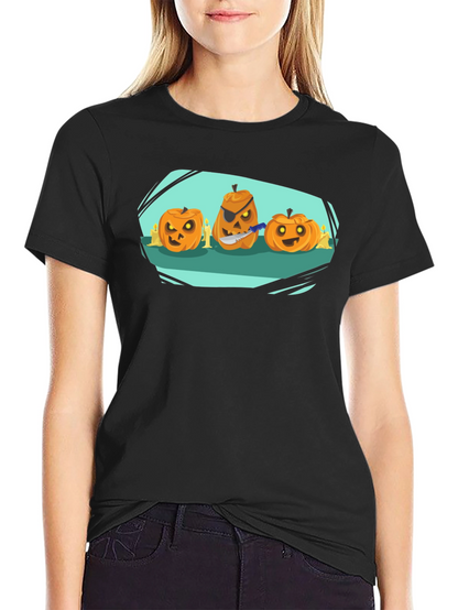 Halloween Pumpkin Patch Graphic Tee