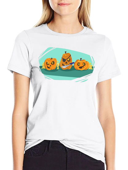 Halloween Pumpkin Patch Graphic Tee