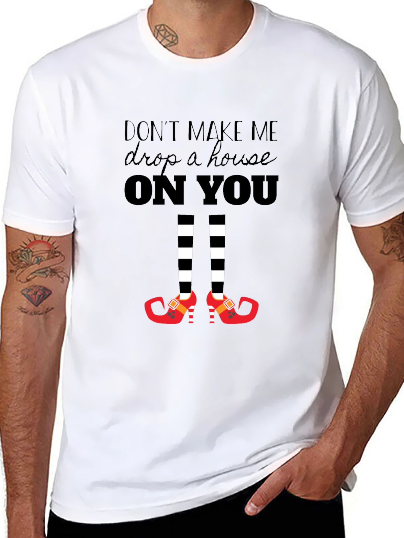 Dont Make Me Drop a House On You T-Shirt
