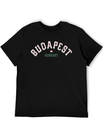 Budapest Hungary Black T-Shirt