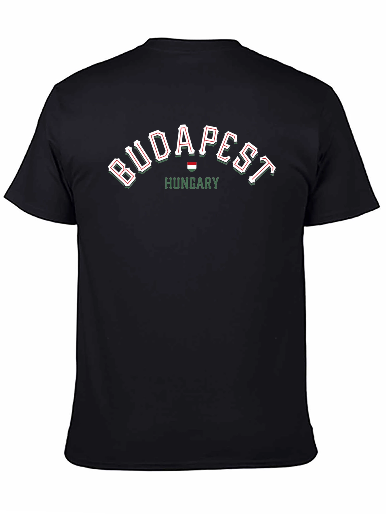 Budapest Hungary Black T-Shirt