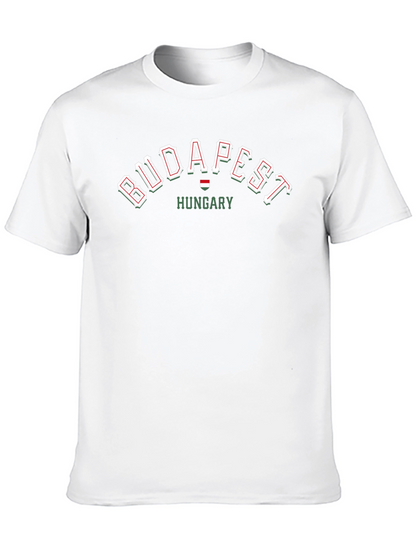 Budapest Hungary Black T-Shirt