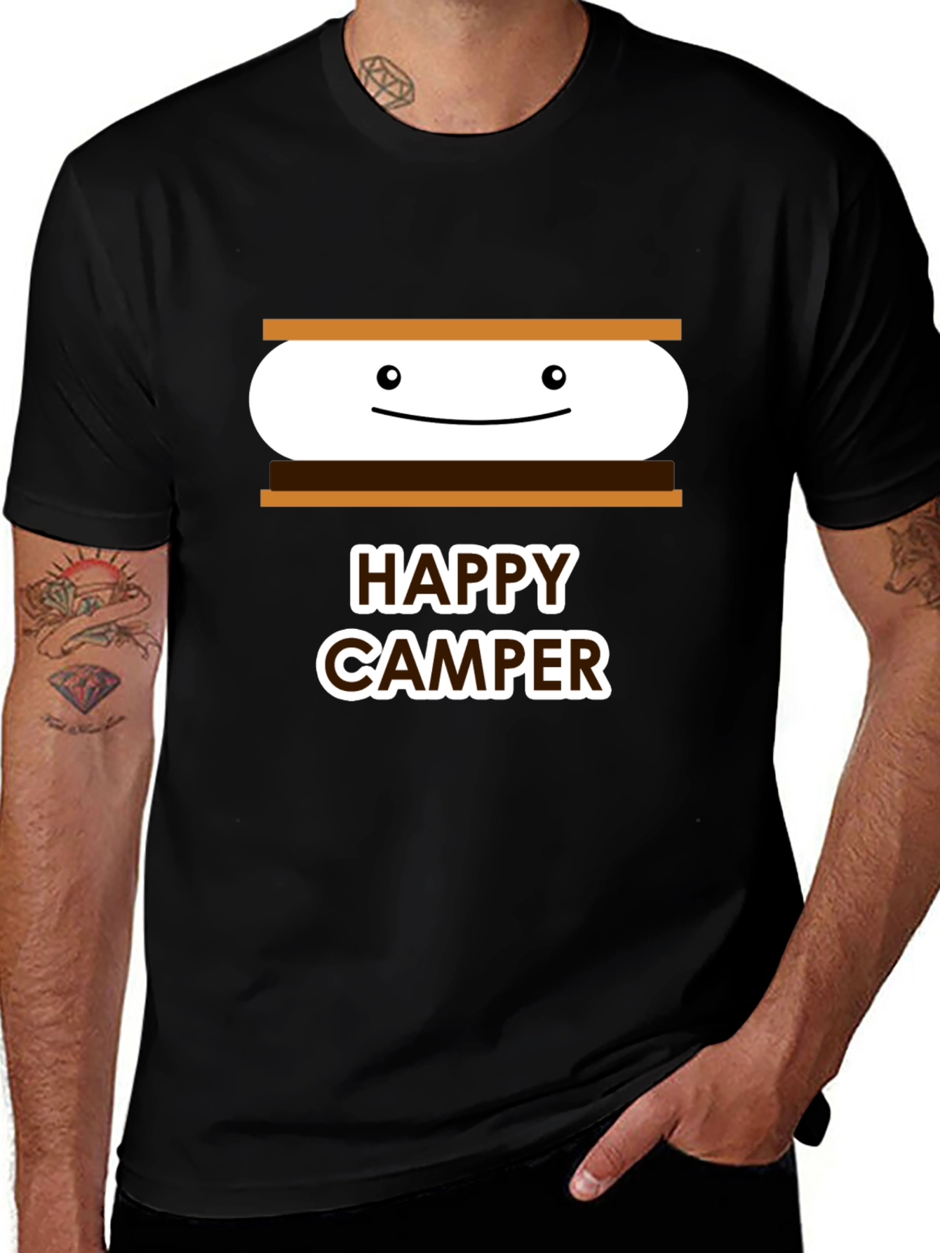 Happy Camper Smore Graphic Tee - Unisex