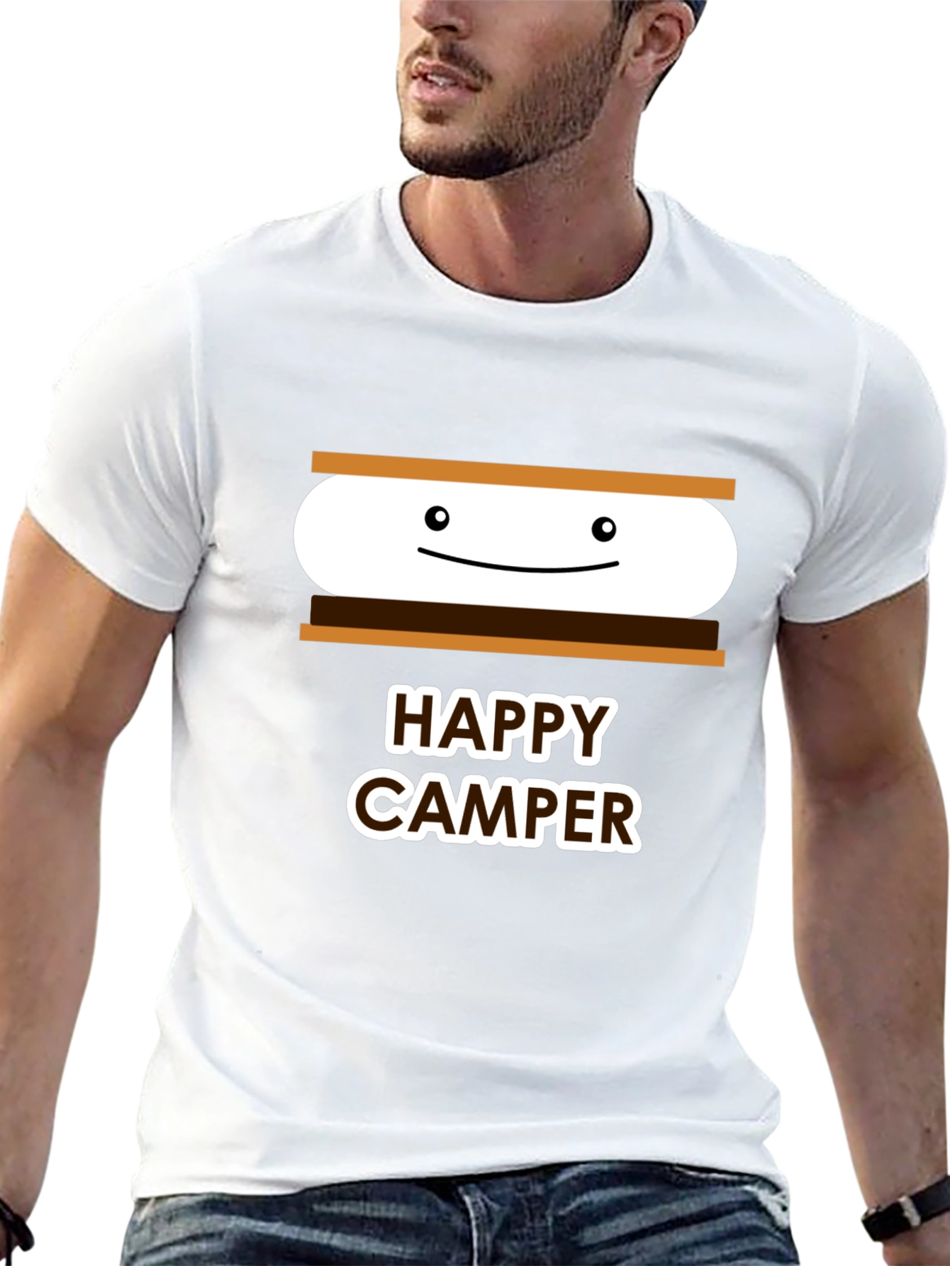 Happy Camper Smore Graphic Tee - Unisex