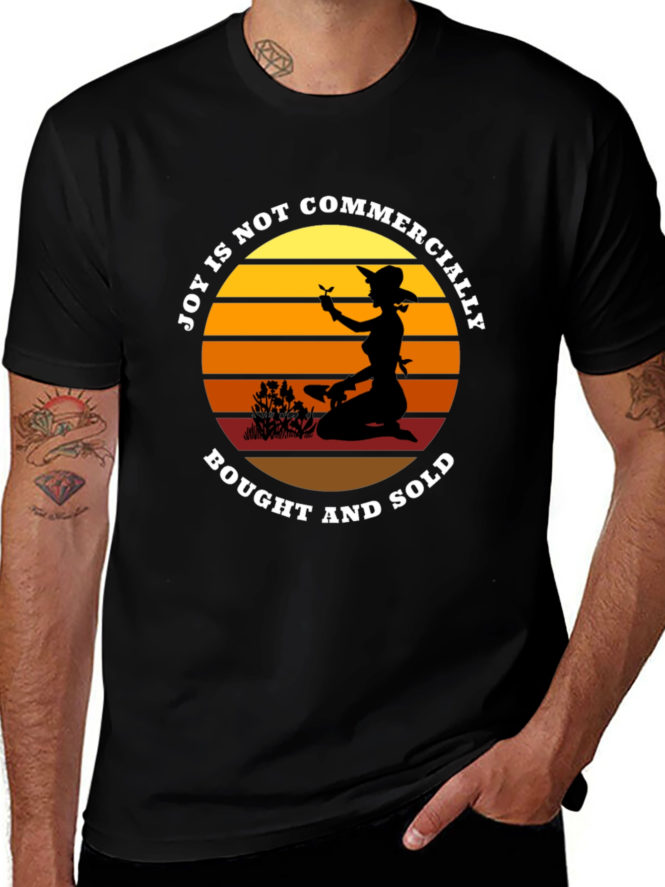 Joy is Not Commercially Bought and Sold T-Shirt