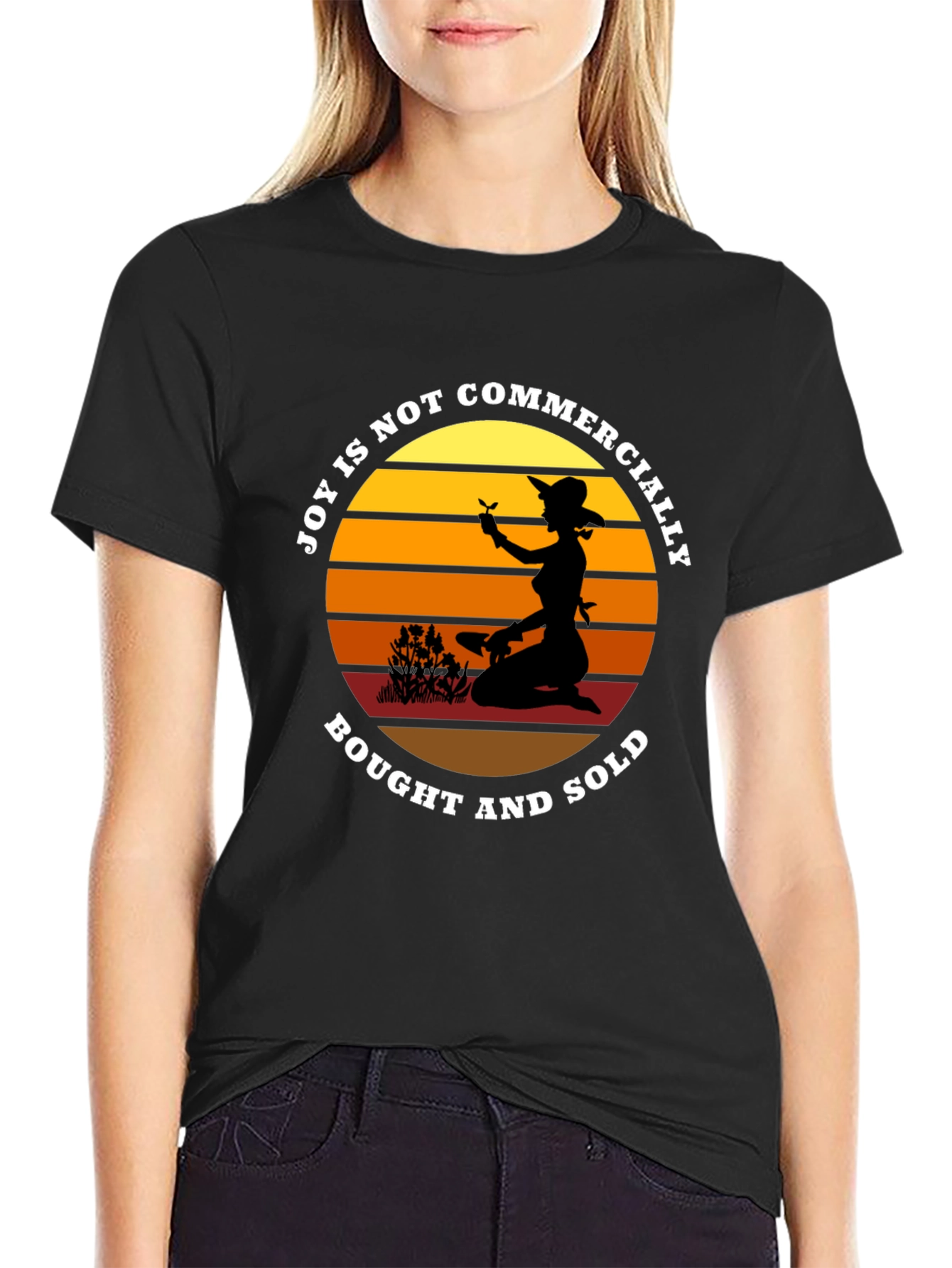 Joy is Not Commercially Bought and Sold T-Shirt