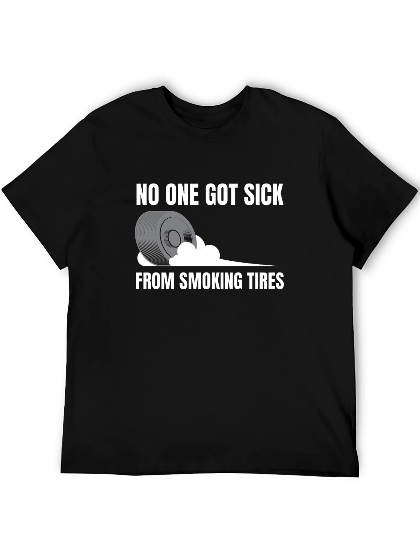 Smoking Tires T-Shirt - Funny Automotive Tee