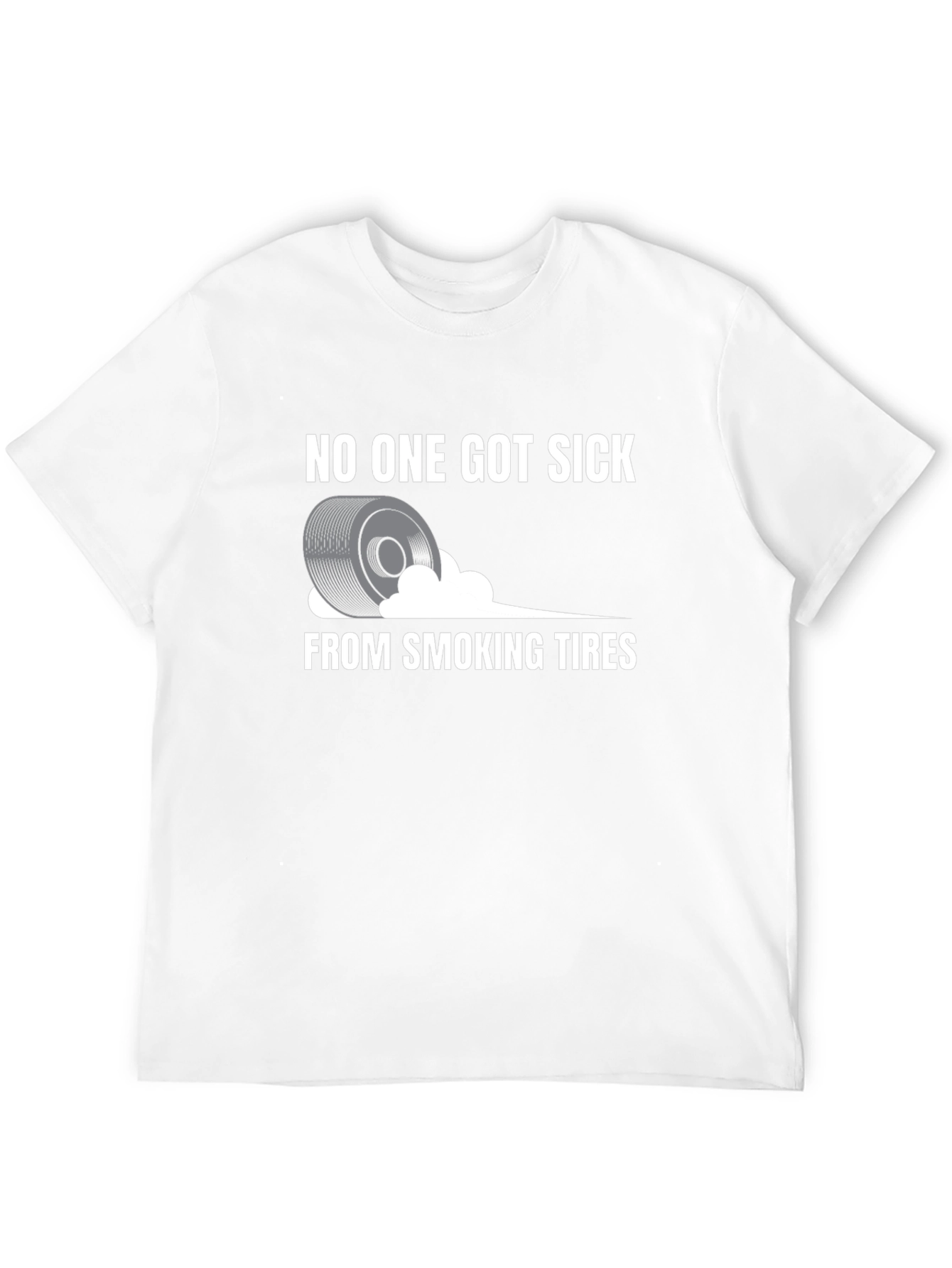 Smoking Tires T-Shirt - Funny Automotive Tee
