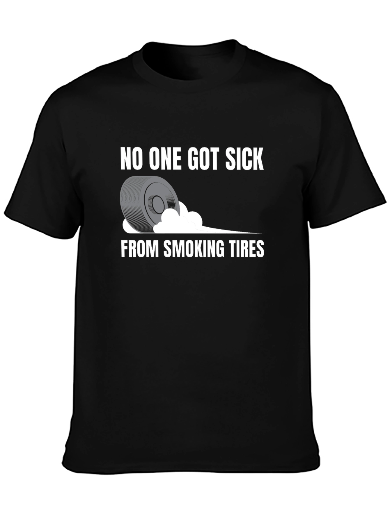 Smoking Tires T-Shirt - Funny Automotive Tee