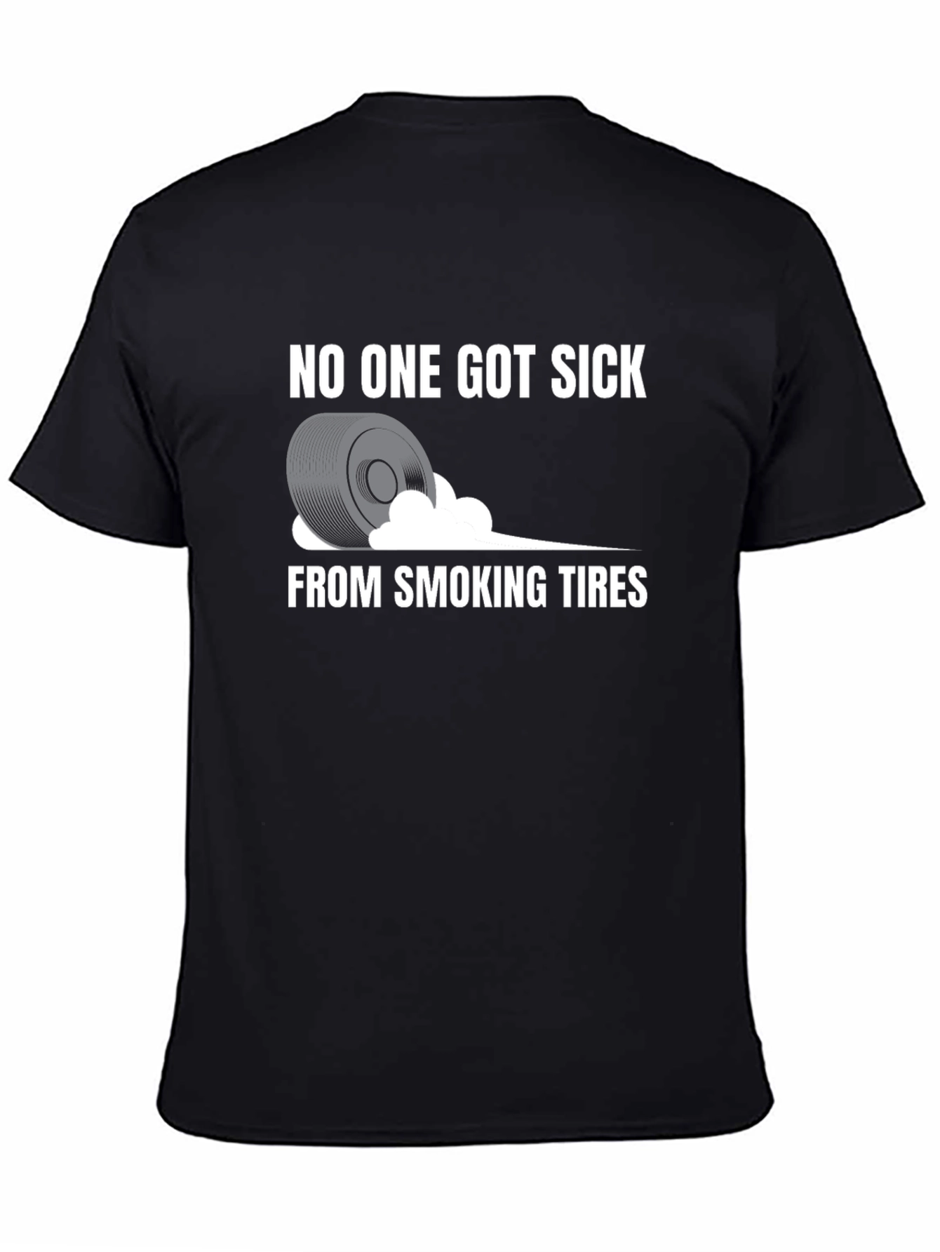 Smoking Tires T-Shirt - Funny Automotive Tee