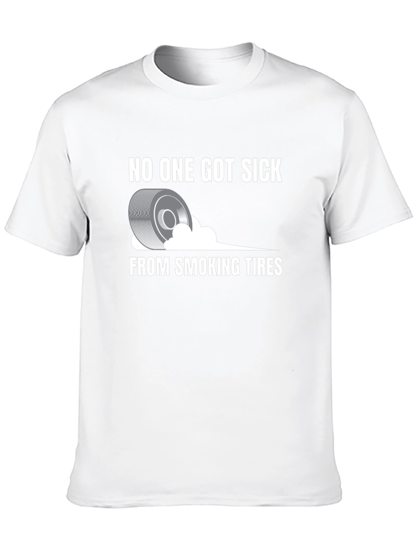 Smoking Tires T-Shirt - Funny Automotive Tee