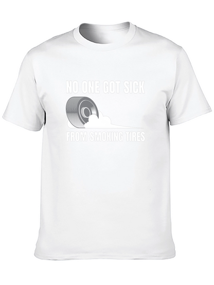 Smoking Tires T-Shirt - Funny Automotive Tee