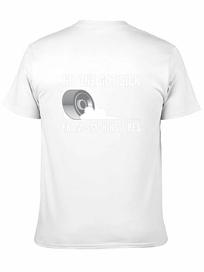 Smoking Tires T-Shirt - Funny Automotive Tee