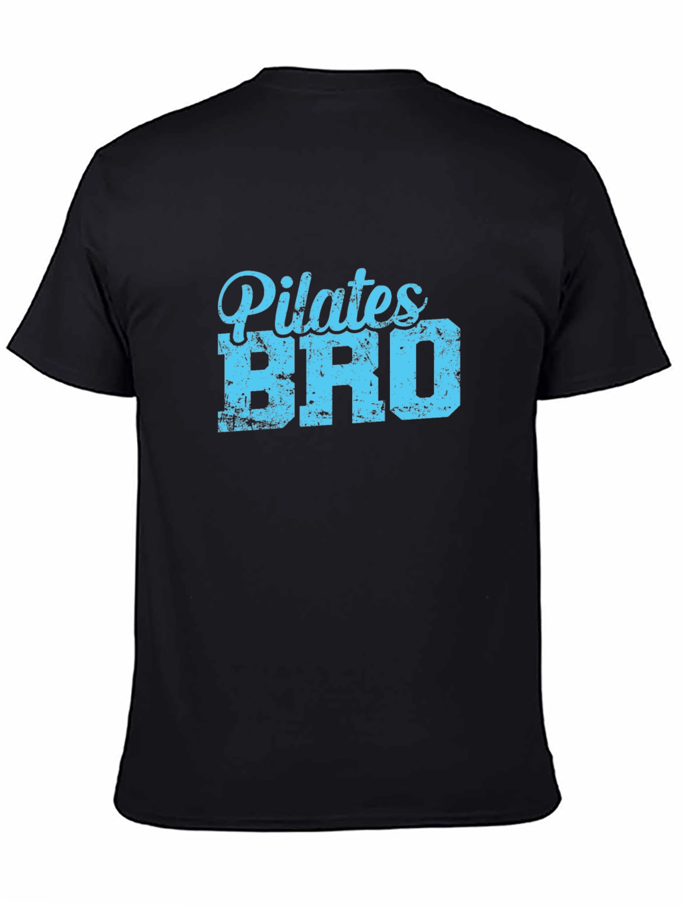 Pilates Bro Graphic T-Shirt - Mens Black Tee