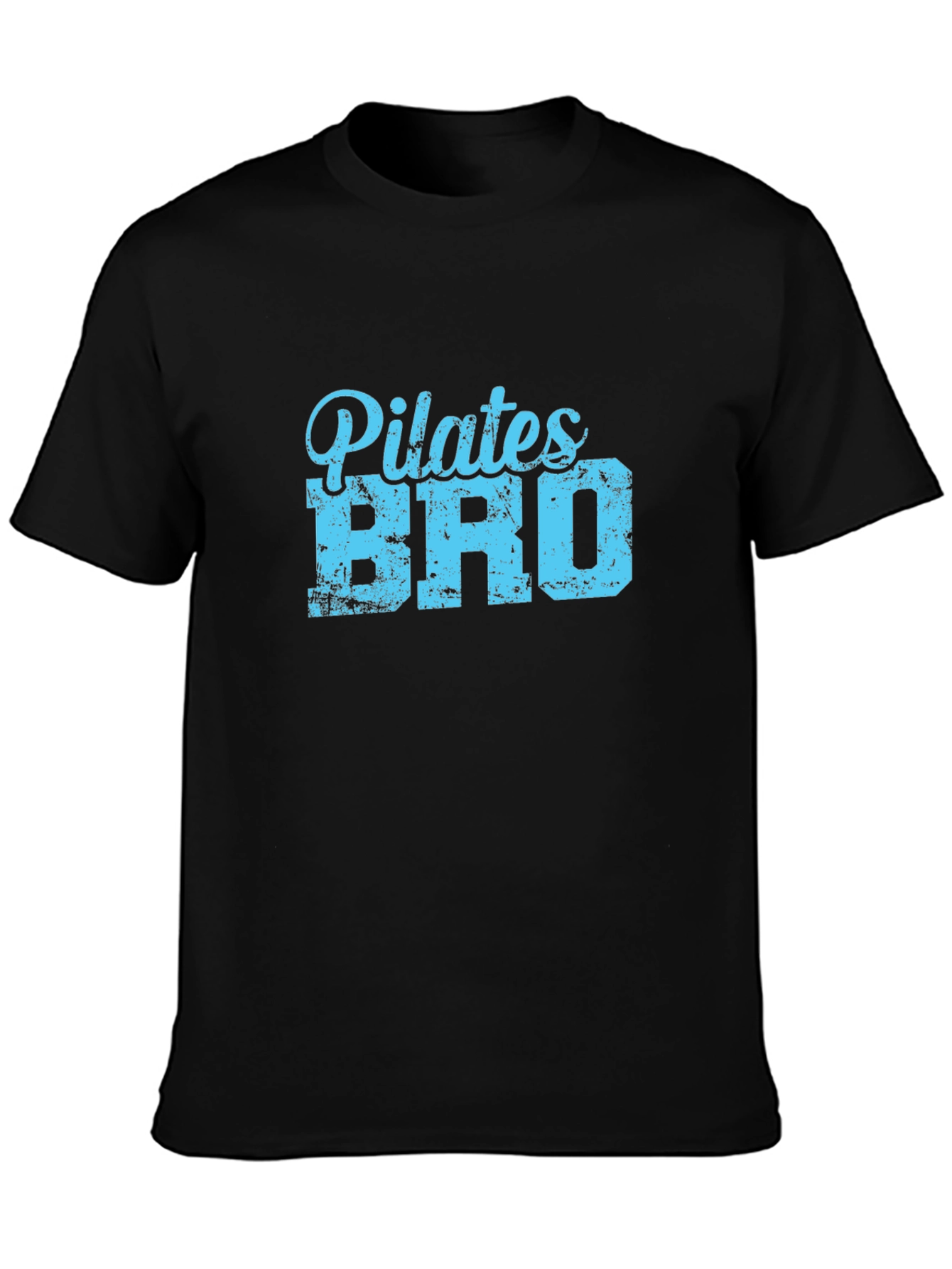 Pilates Bro Graphic T-Shirt - Mens Black Tee
