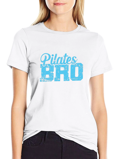 Pilates Bro Graphic T-Shirt - Mens Black Tee