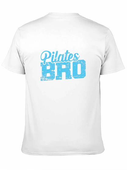 Pilates Bro Graphic T-Shirt - Mens Black Tee