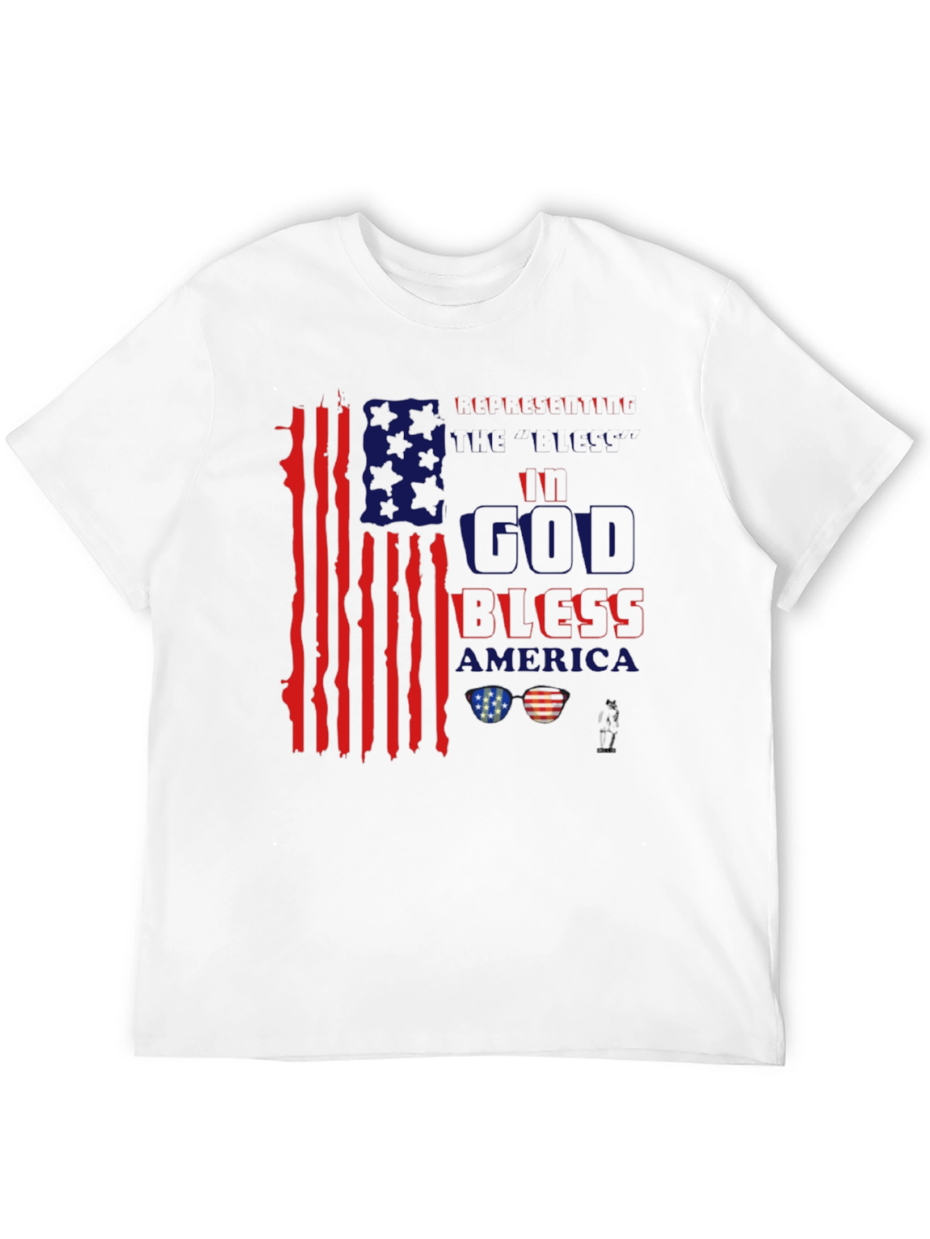 God Bless America Patriotic T-Shirt