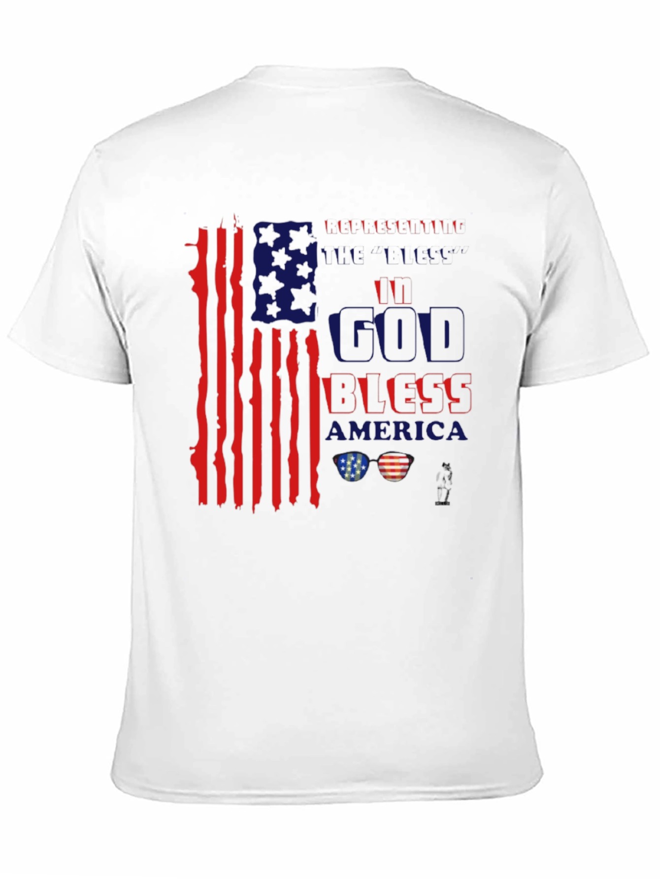 God Bless America Patriotic T-Shirt