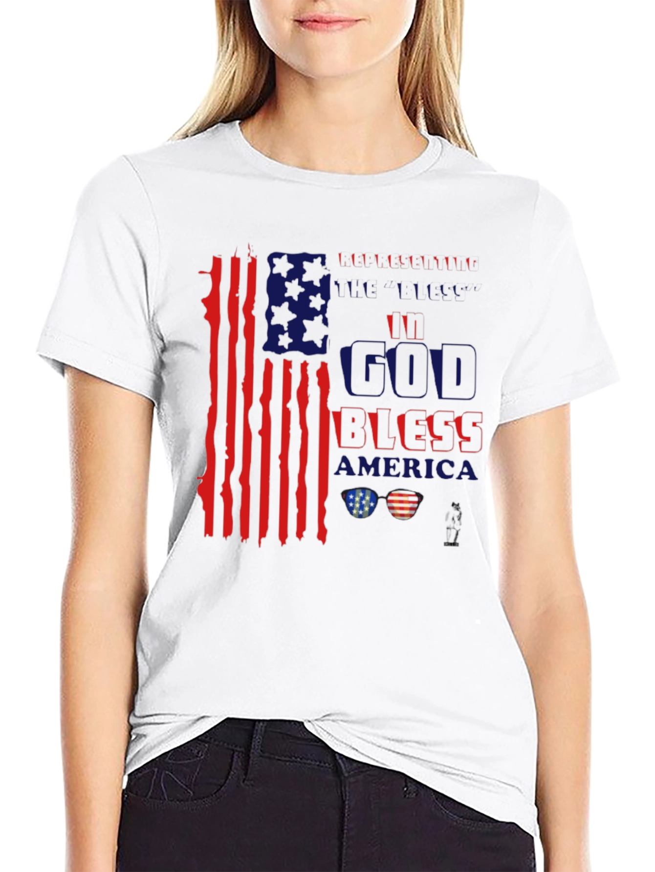 God Bless America Patriotic T-Shirt