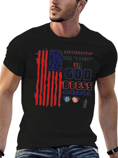 God Bless America Patriotic T-Shirt