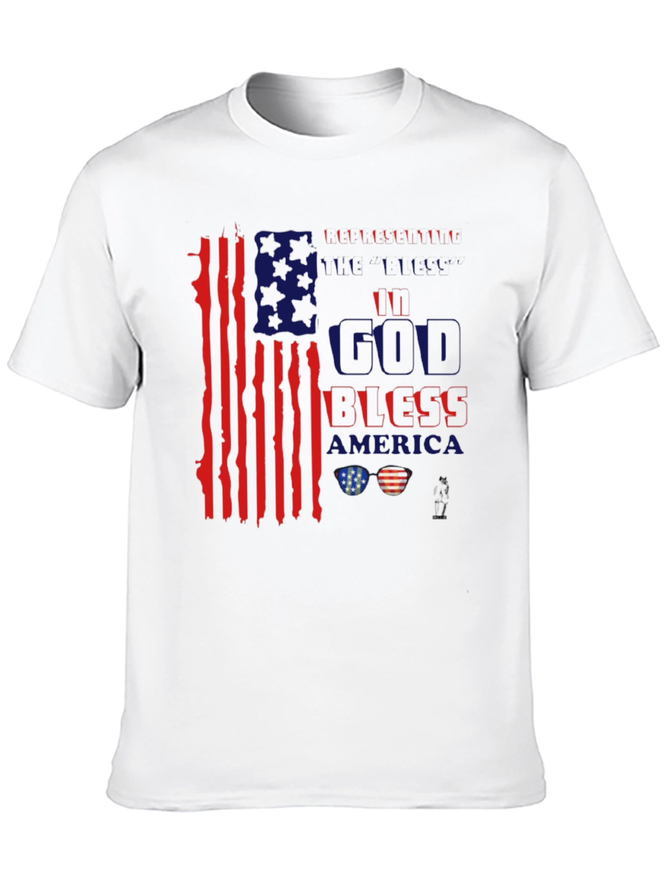 God Bless America Patriotic T-Shirt