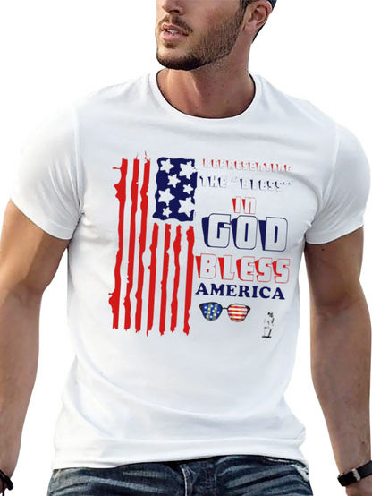 God Bless America Patriotic T-Shirt