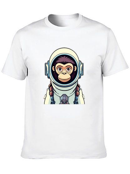 Astro-Monkey Graphic Tee - Black