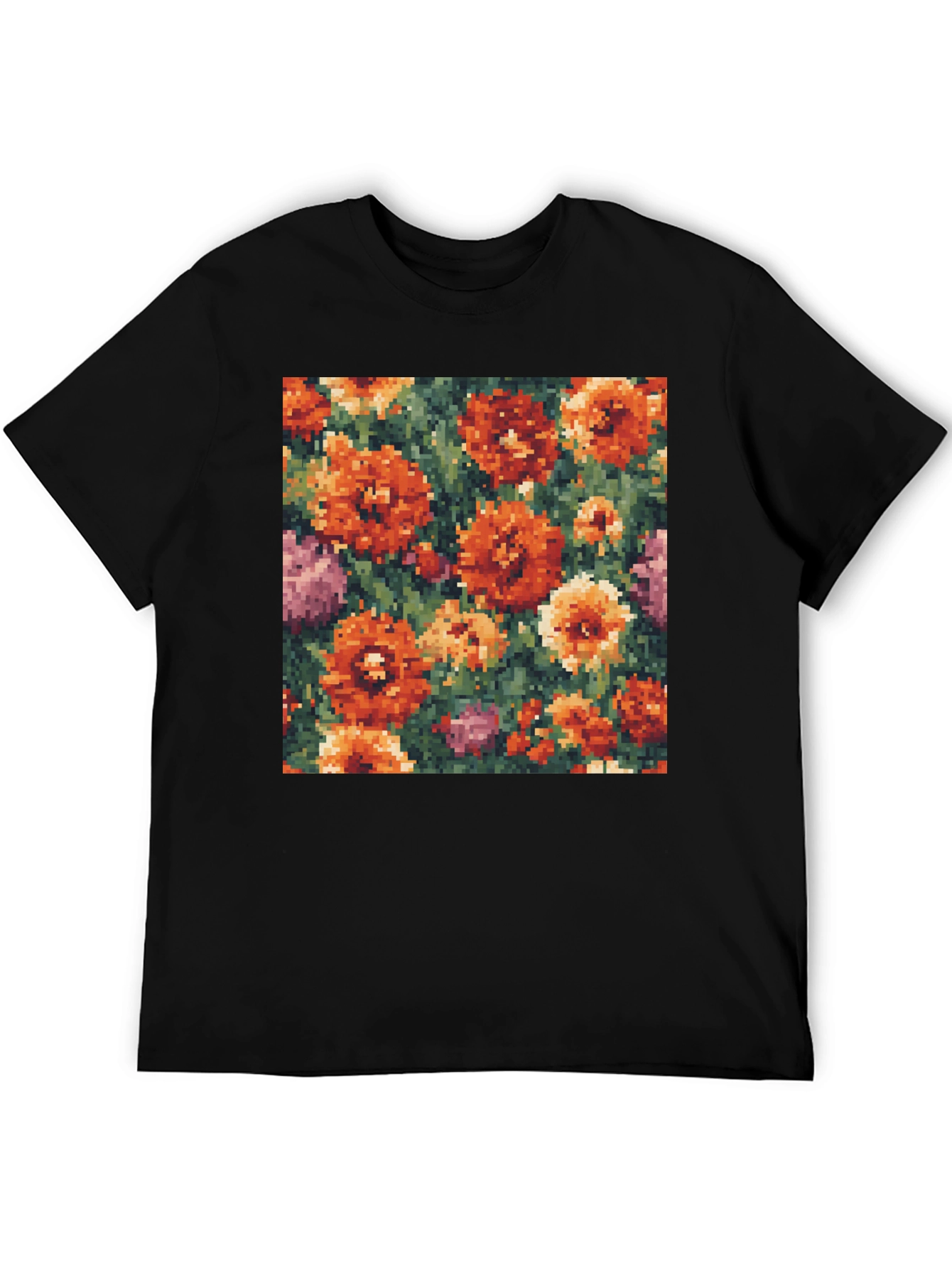Pixel Floral T-Shirt