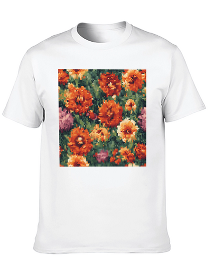 Pixel Floral T-Shirt