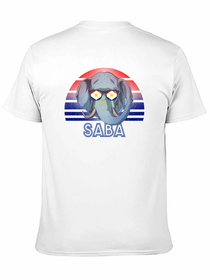 SABA Elephant Sunglasses T-Shirt