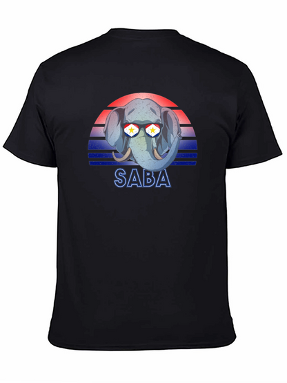 SABA Elephant Sunglasses T-Shirt