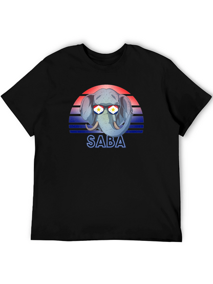 SABA Elephant Sunglasses T-Shirt