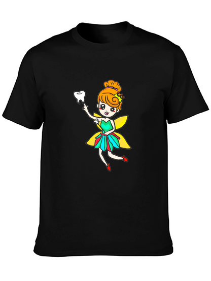 Cute Tooth Fairy Graphic Tee