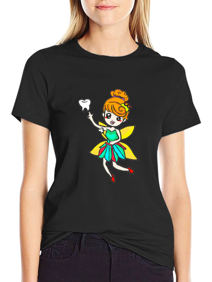 Cute Tooth Fairy Graphic Tee