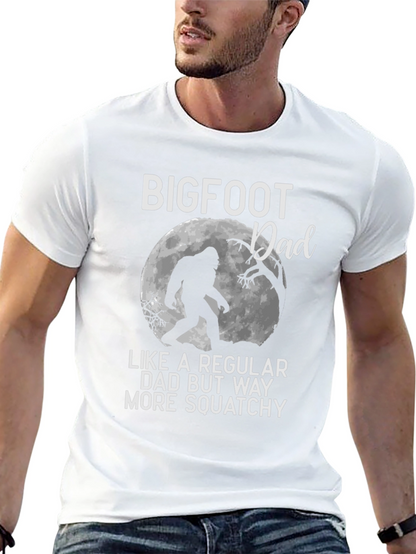 Bigfoot Dad T-Shirt - Squatchy Humor