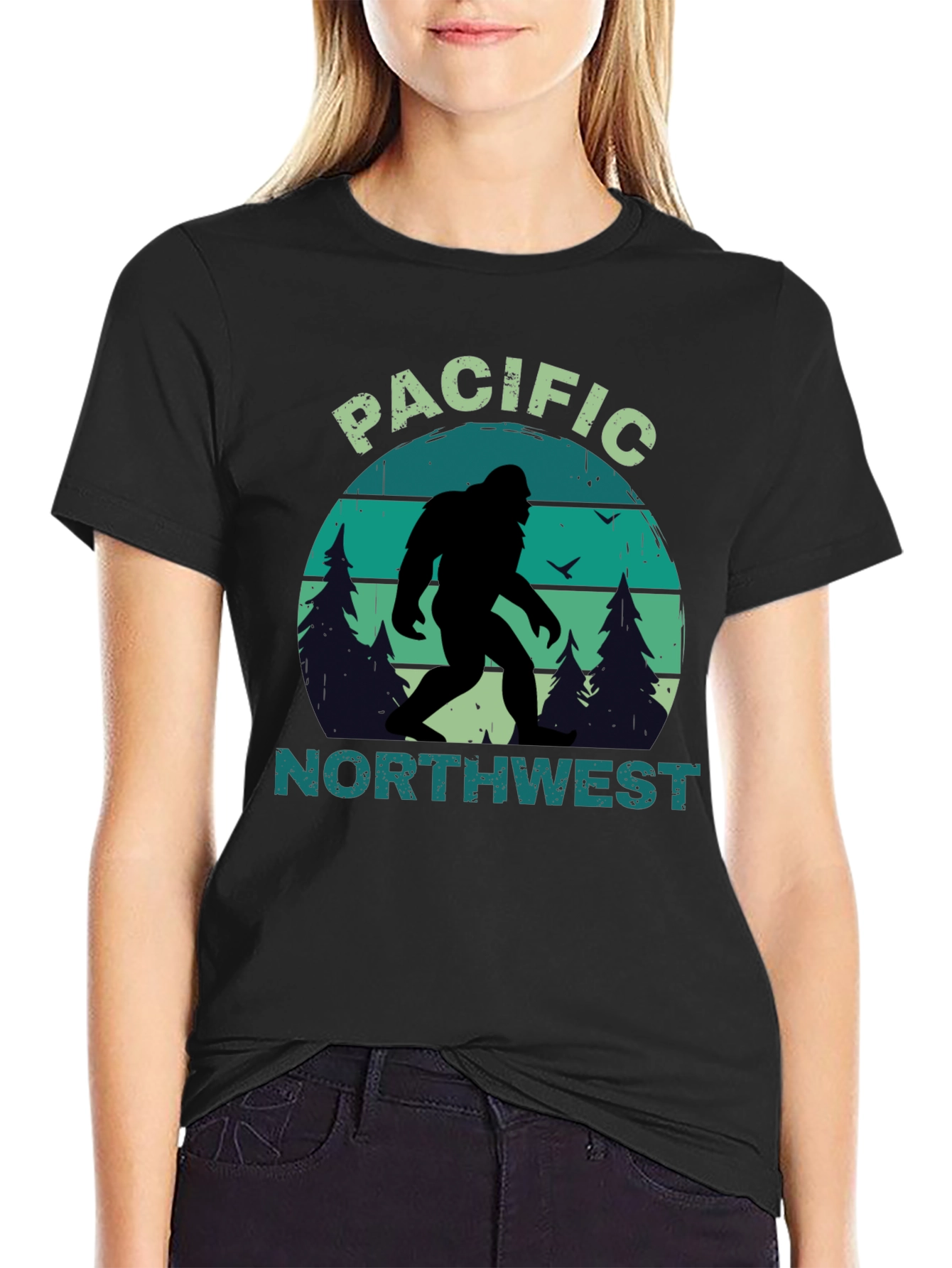 Pacific Northwest Bigfoot T-Shirt