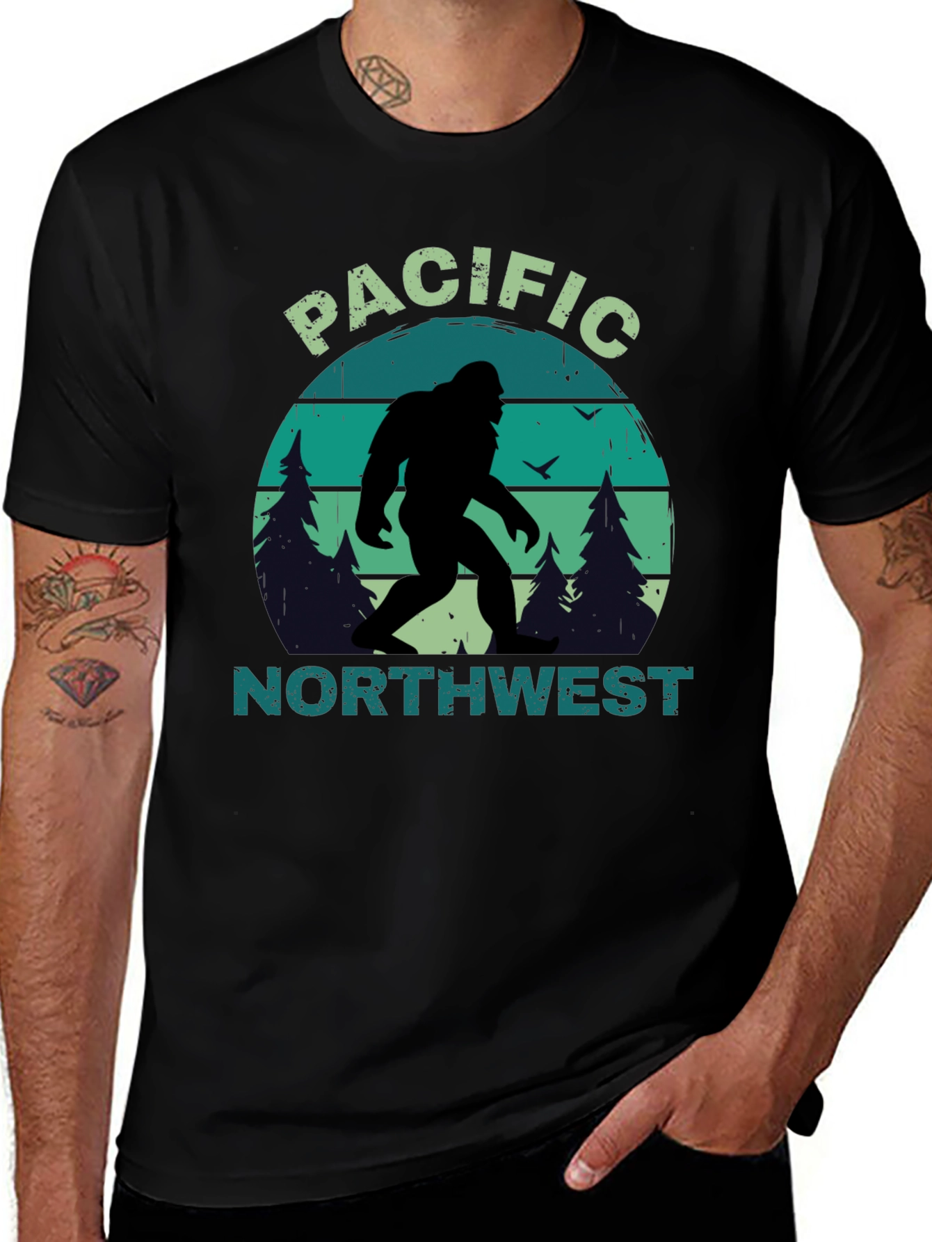 Pacific Northwest Bigfoot T-Shirt