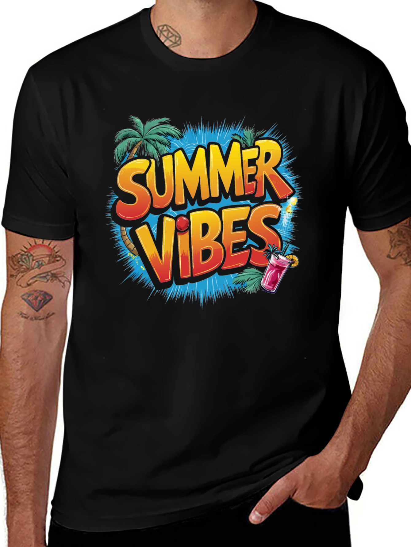 Summer Vibes Graphic T-Shirt