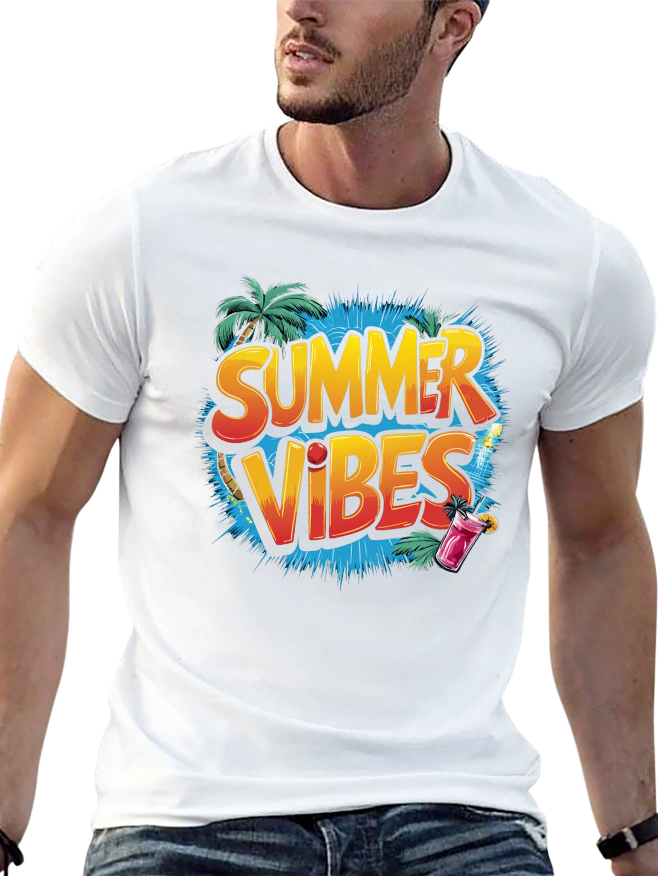 Summer Vibes Graphic T-Shirt