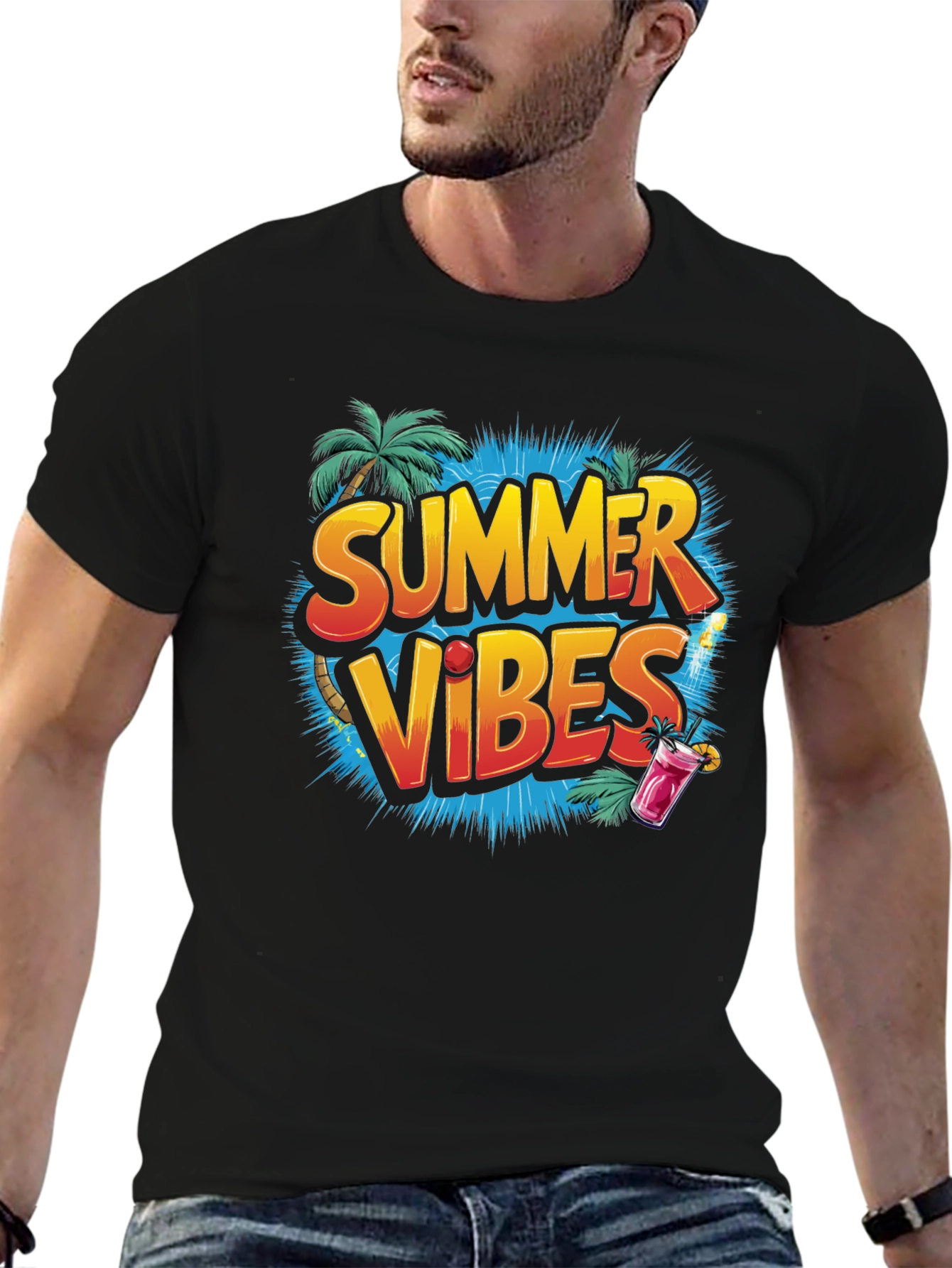 Summer Vibes Graphic T-Shirt