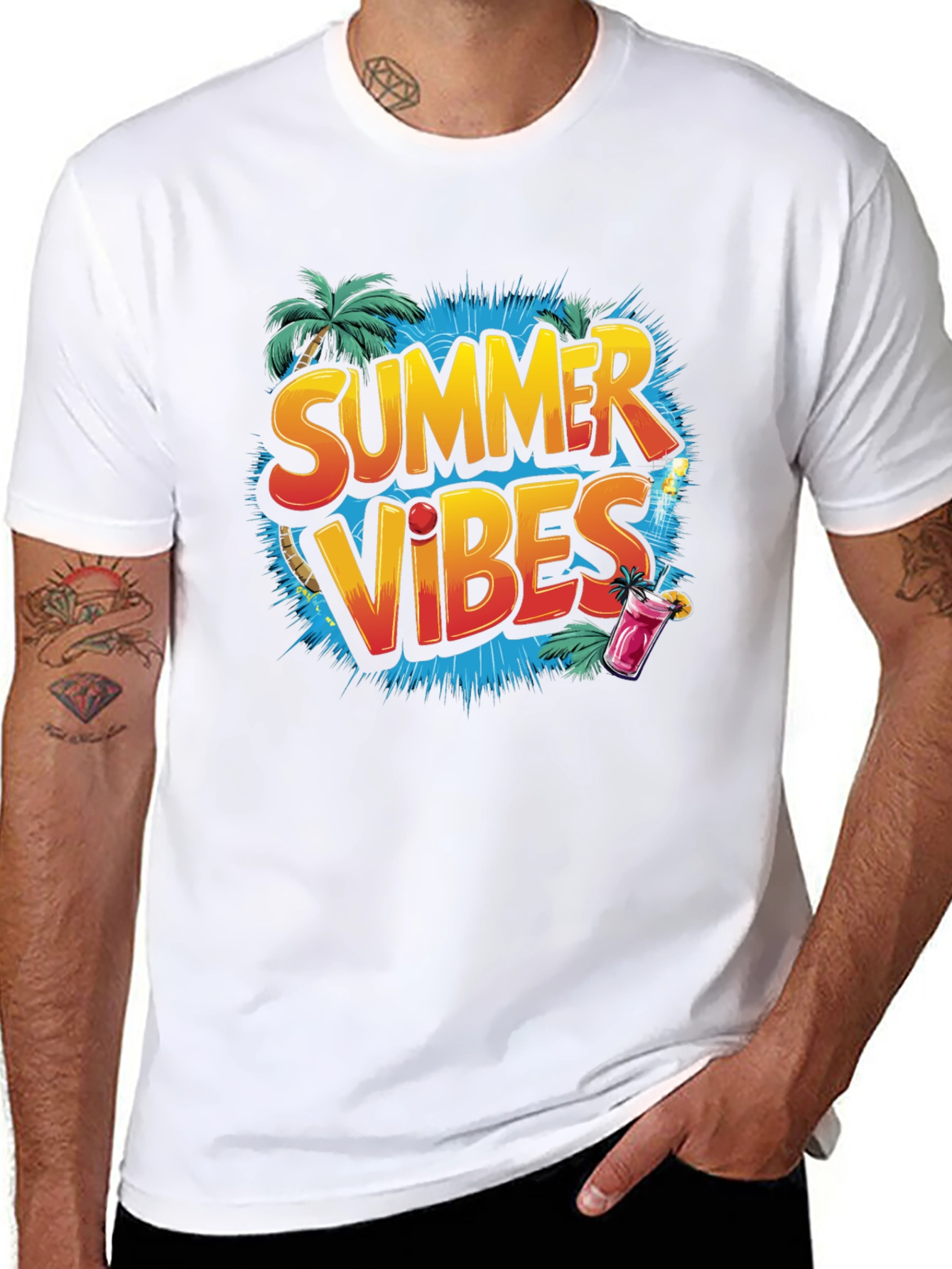 Summer Vibes Graphic T-Shirt