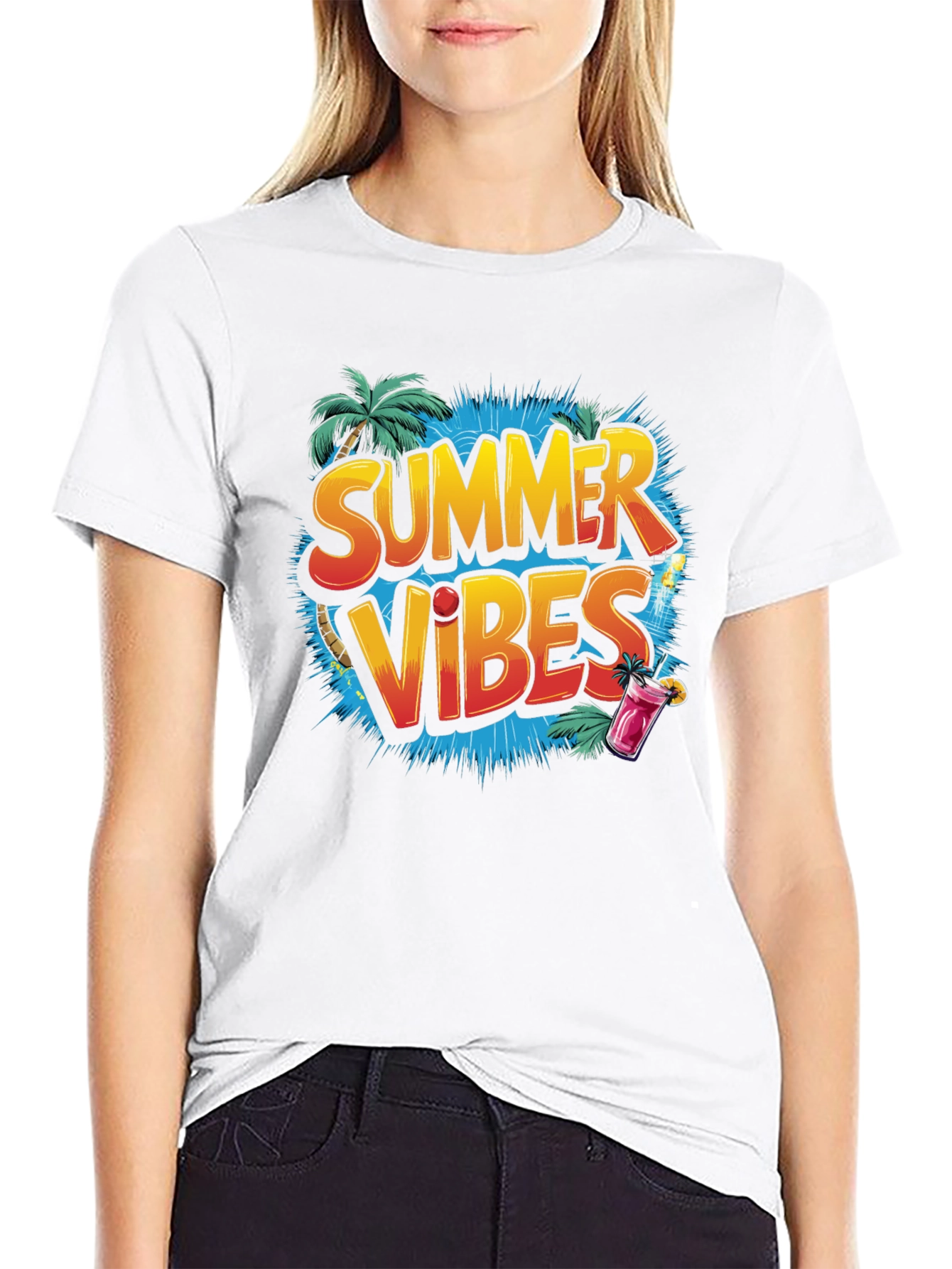 Summer Vibes Graphic T-Shirt