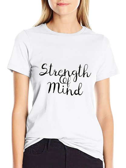 Strength of Mind Black T-Shirt