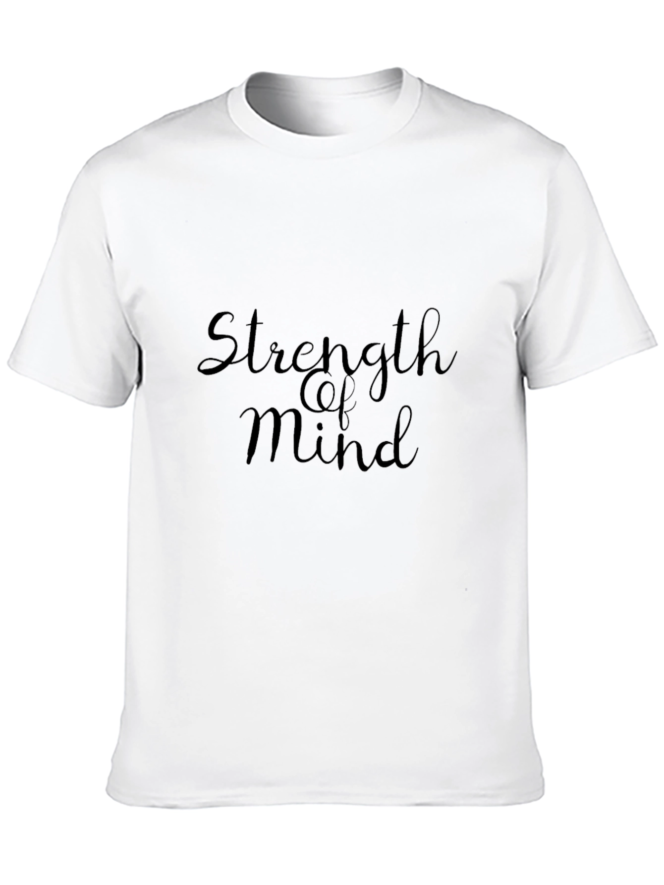 Strength of Mind Black T-Shirt
