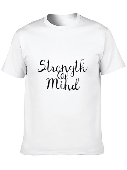 Strength of Mind Black T-Shirt