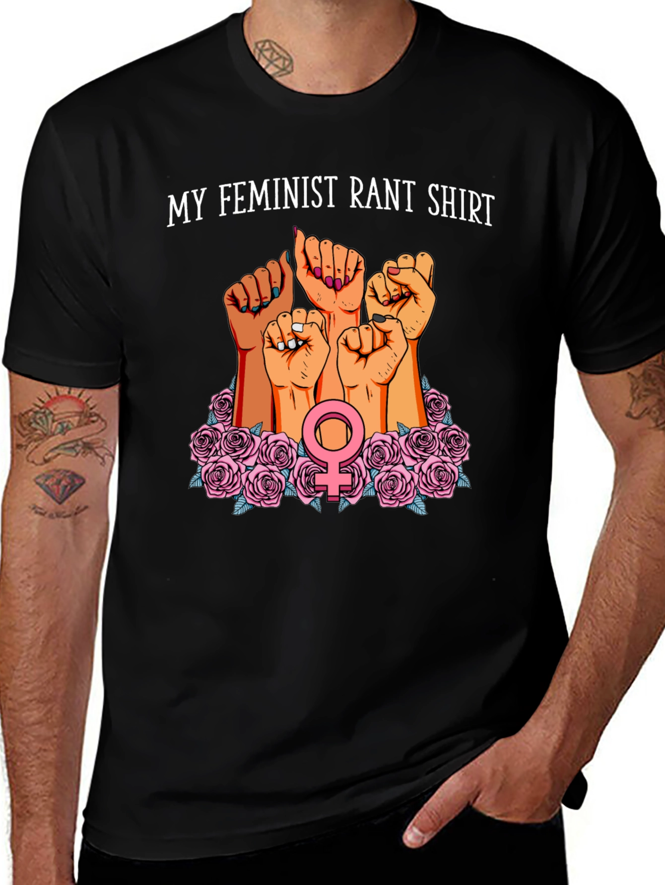 Feminist Rant T-Shirt | Empowering Womens Graphic Tee