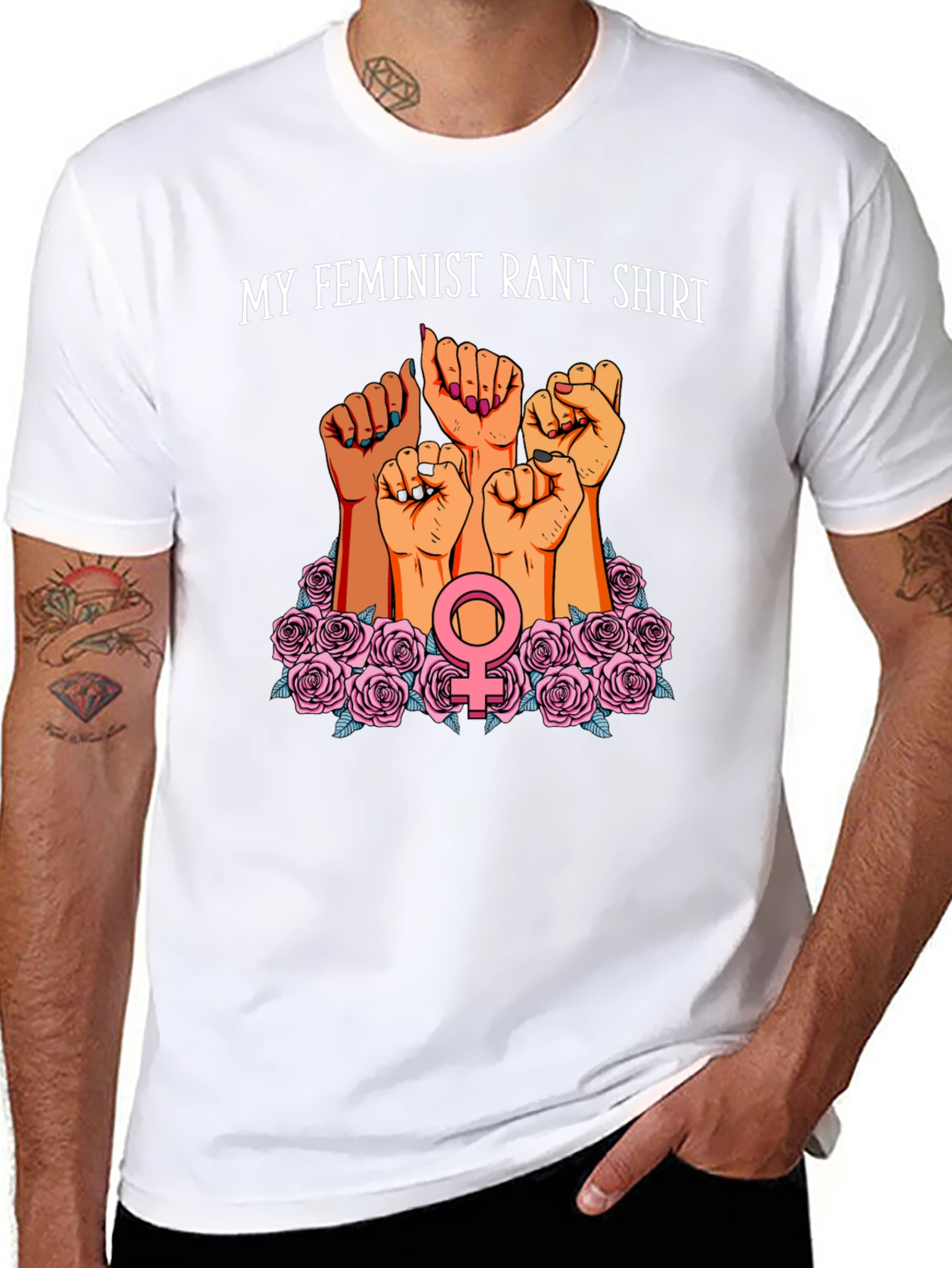 Feminist Rant T-Shirt | Empowering Womens Graphic Tee