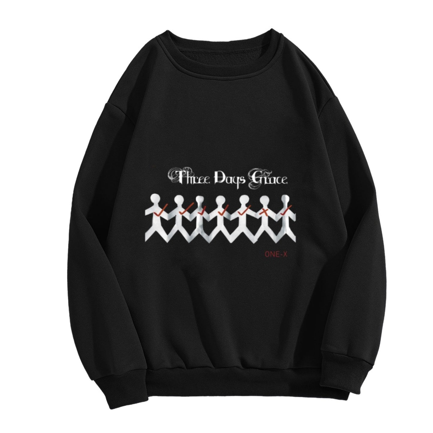 Nostalgic Three Days Grace ONE-X Rock Crewneck
