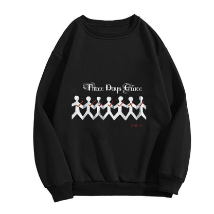 Nostalgic Three Days Grace ONE-X Rock Crewneck